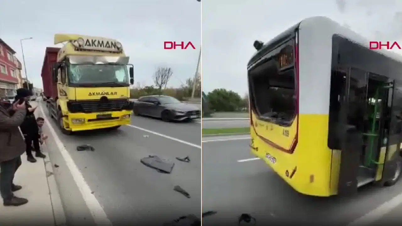 Büyükçekmece’de kamyon İETT otobüsüne arkadan çarptı: Çok sayıda yaralı var! buyukcekmecede kamyon iett otobusune arkadan carpti cok sayida yarali var TivLrKxD.jpg
