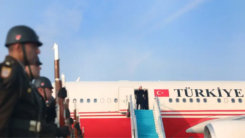 Cumhurbaşkanı Erdoğan, Azerbaycan’a gitti