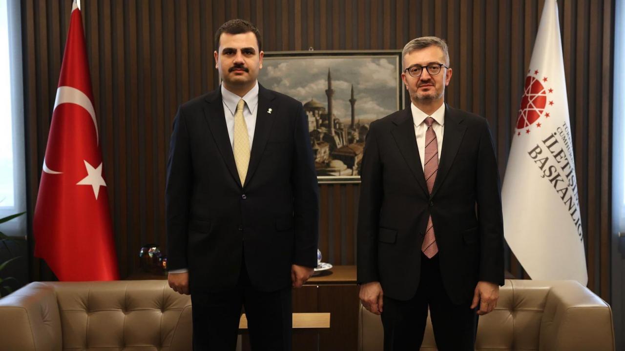 AK Parti Genel Sekreteri İnan’dan, İletişim Başkanı Duran’a ziyaret