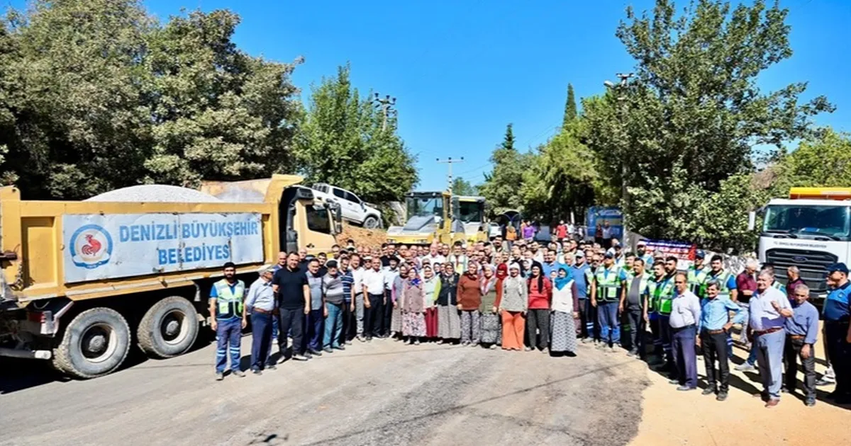 Denizli Büyükşehir’den Babadağ’a hizmet atağı